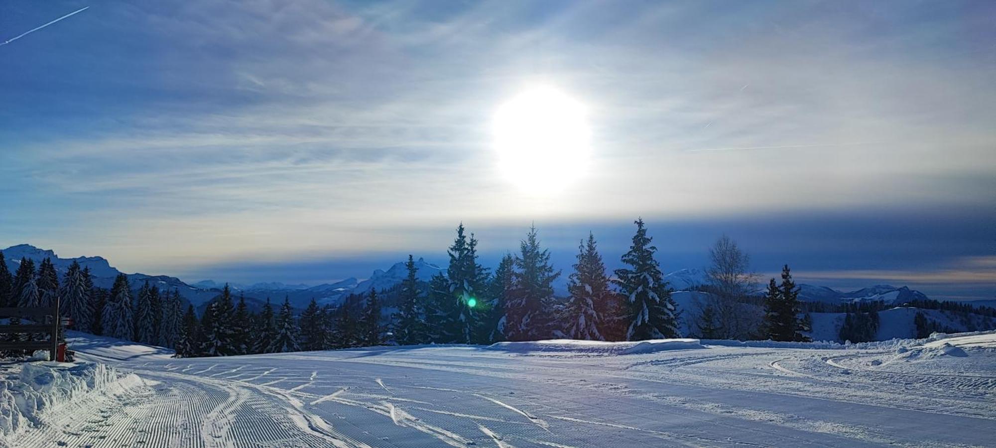 Les Flocons Lägenhet Les Gets Exteriör bild